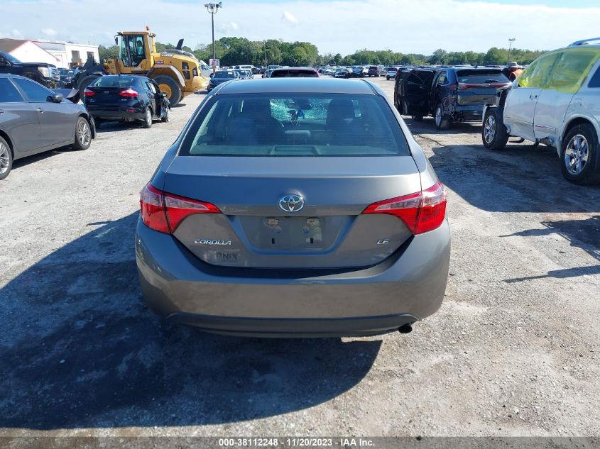 2018 TOYOTA COROLLA LE - 5YFBURHE8JP813837