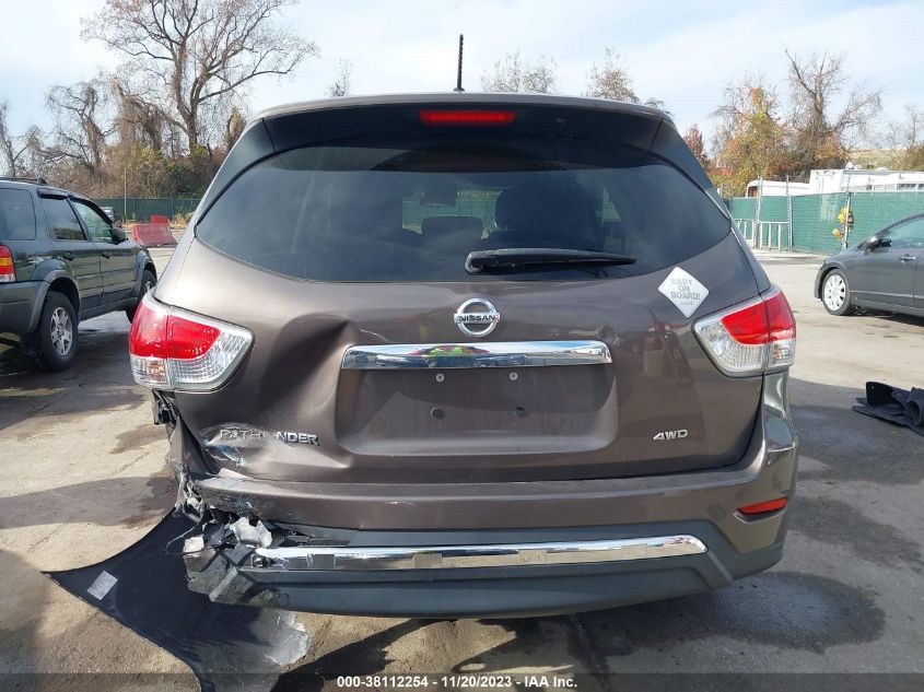 2015 NISSAN PATHFINDER S - 5N1AR2MM6FC616968
