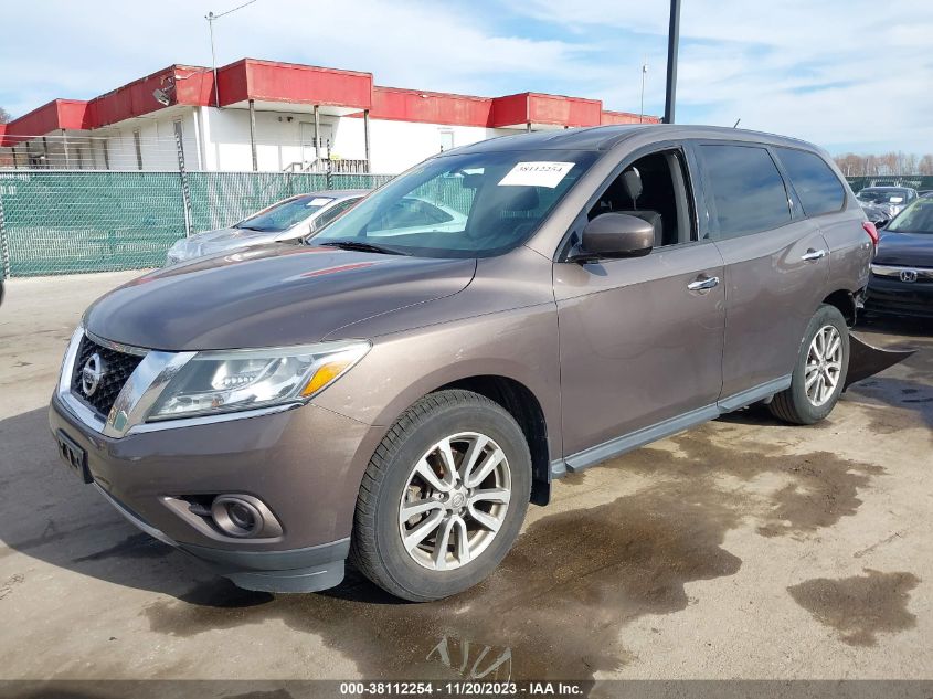 2015 NISSAN PATHFINDER S - 5N1AR2MM6FC616968