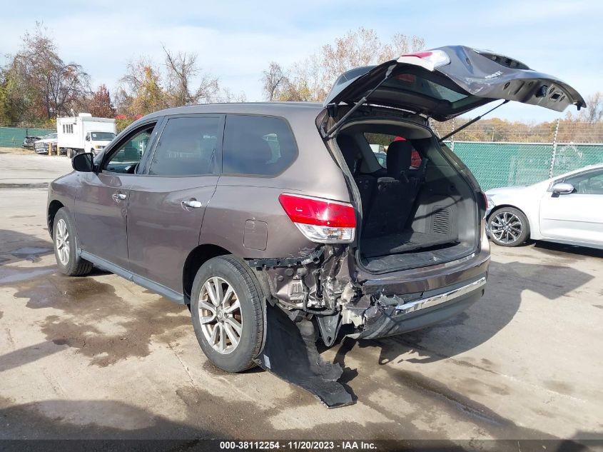 2015 NISSAN PATHFINDER S - 5N1AR2MM6FC616968