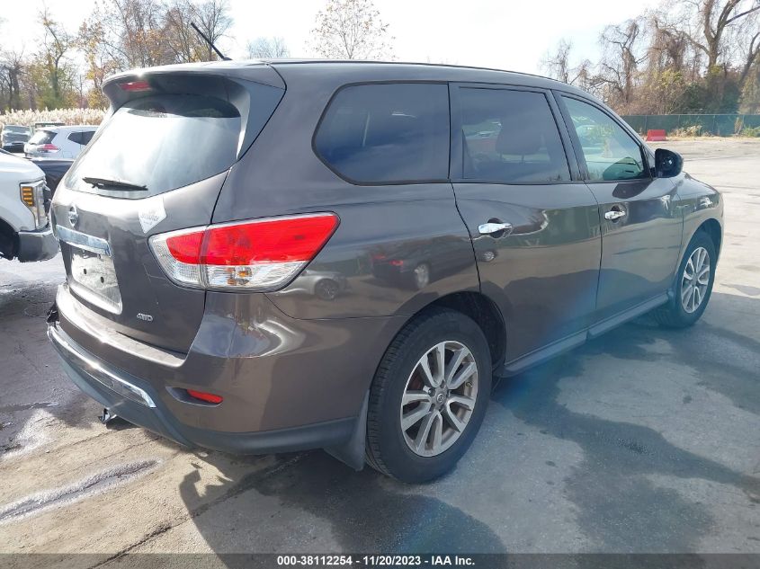 2015 NISSAN PATHFINDER S - 5N1AR2MM6FC616968