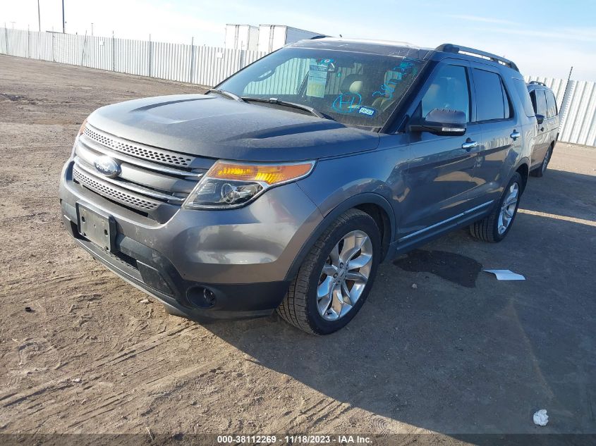 2014 FORD EXPLORER LIMITED - 1FM5K7F81EGA42967
