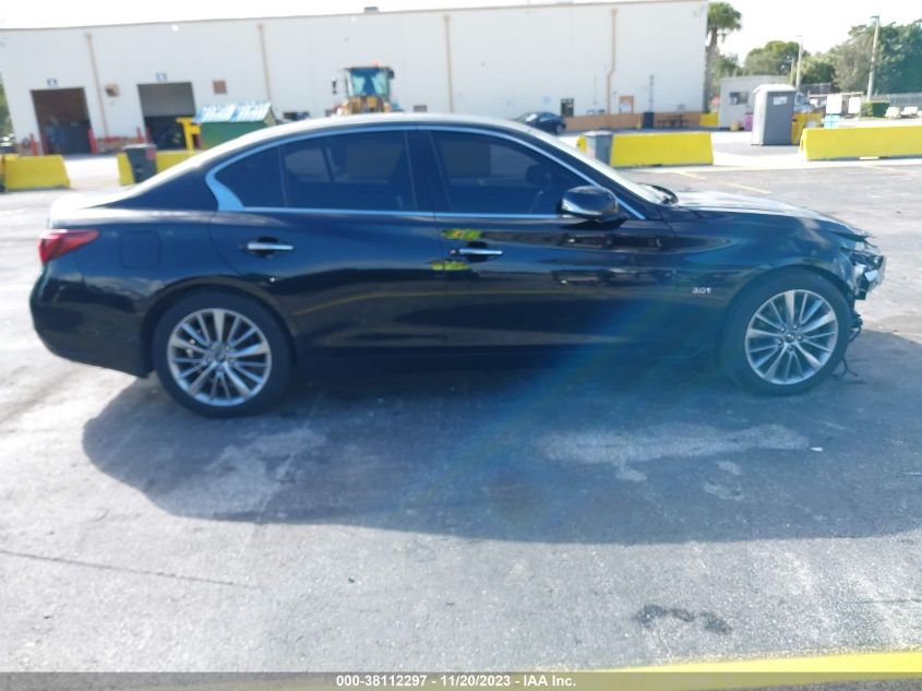2018 INFINITI Q50 3.0T LUXE - JN1EV7AR8JM433270