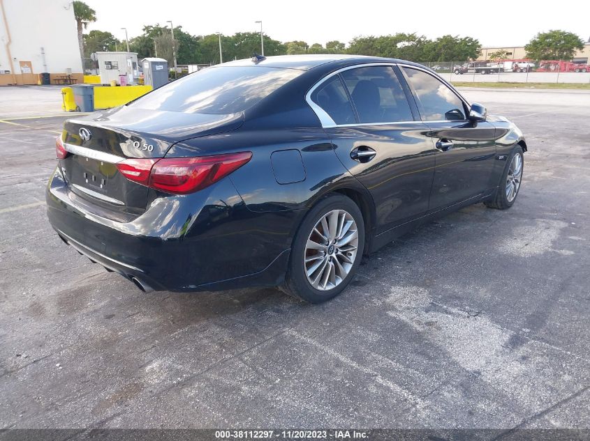 2018 INFINITI Q50 3.0T LUXE - JN1EV7AR8JM433270