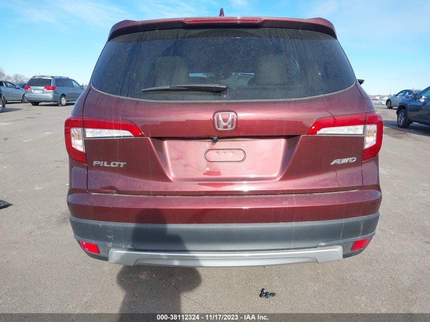 VIN 5FNYF6H52LB041935 2020 HONDA PILOT EXL