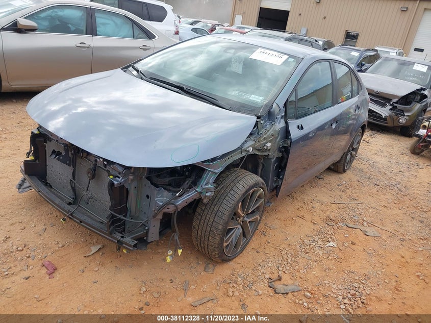 VIN 5YFS4MCEXNP136340 2022 TOYOTA COROLLA SE