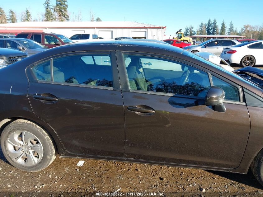 2014 HONDA CIVIC LX - 2HGFB2F54EH537171