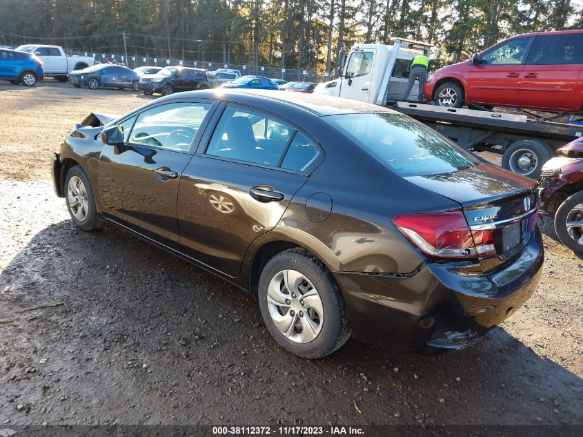 2014 HONDA CIVIC LX - 2HGFB2F54EH537171