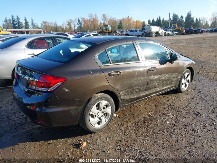 2014 HONDA CIVIC LX - 2HGFB2F54EH537171