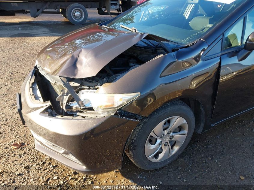 2014 HONDA CIVIC LX - 2HGFB2F54EH537171
