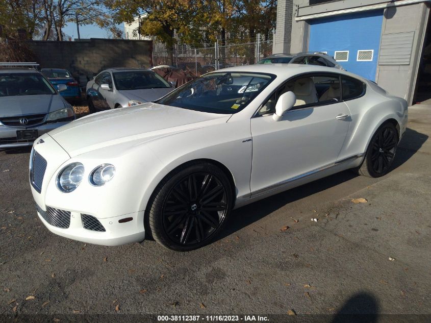 2014 BENTLEY CONTINENTAL GT SPEED SCBFC7ZA5EC094598