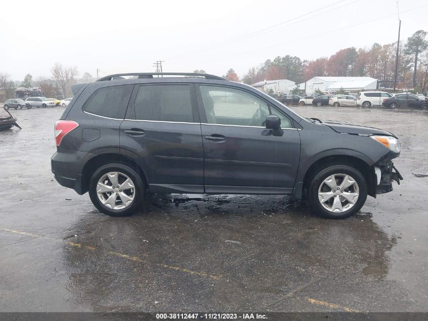2016 SUBARU FORESTER 2.5I LIMITED - JF2SJAKC5GH536068