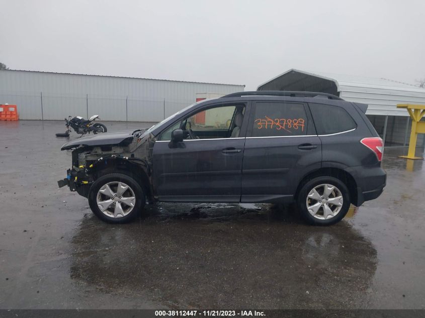 2016 SUBARU FORESTER 2.5I LIMITED - JF2SJAKC5GH536068