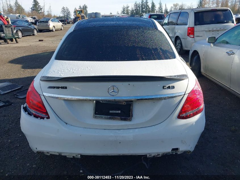 2017 MERCEDES-BENZ AMG C 43 4MATIC 55SWF6EBXHU191606