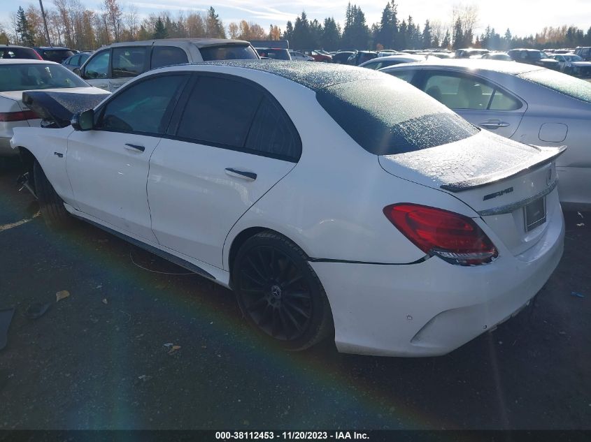 2017 MERCEDES-BENZ AMG C 43 4MATIC 55SWF6EBXHU191606