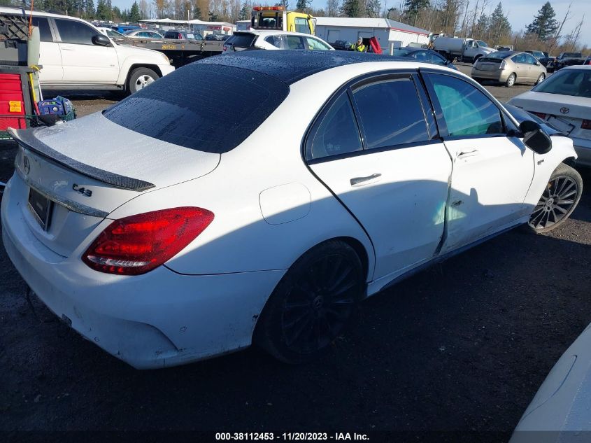2017 MERCEDES-BENZ AMG C 43 4MATIC 55SWF6EBXHU191606