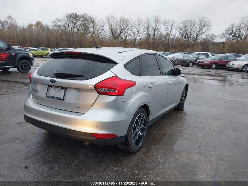 2018 FORD FOCUS SEL - 1FADP3M25JL250074