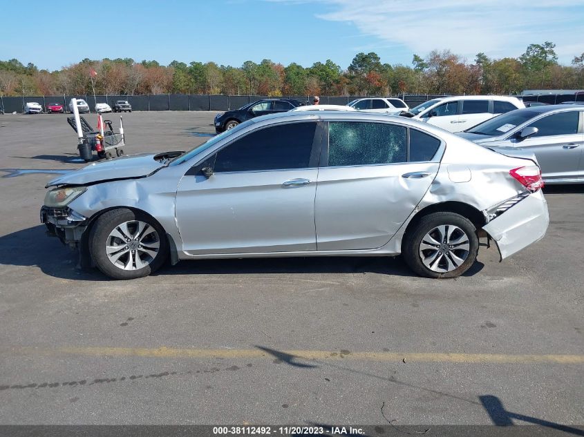2013 HONDA ACCORD LX - 1HGCR2F35DA032427