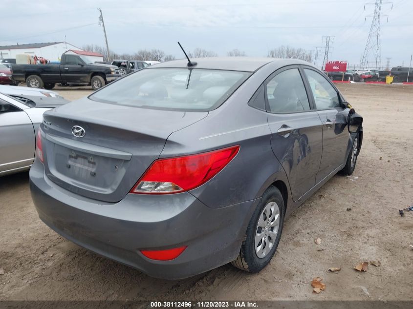 2016 HYUNDAI ACCENT SE - KMHCT4AE2GU948419