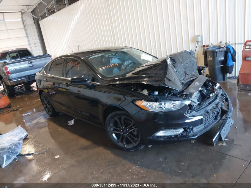 2018 FORD FUSION SE - 3FA6P0HD7JR267995