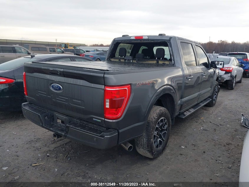 VIN 1FTEW1EP7NFB59814 2022 FORD F-150 XLT