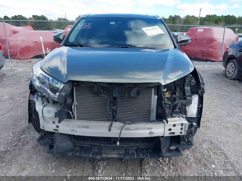 2019 TOYOTA HIGHLANDER LIMITED/LTD PLATINUM - 5TDYZRFH6KS307814