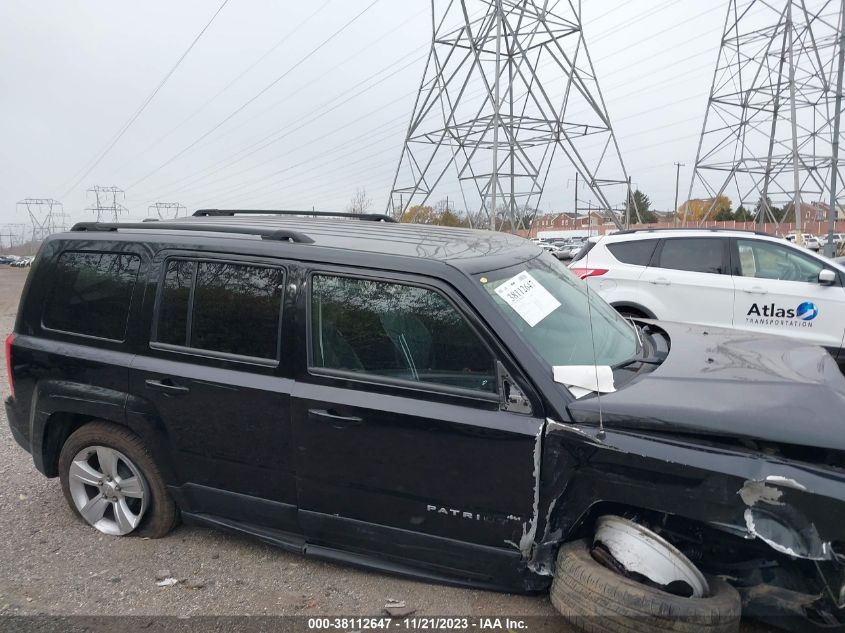 2014 JEEP PATRIOT LATITUDE - 1C4NJPFB7ED917103