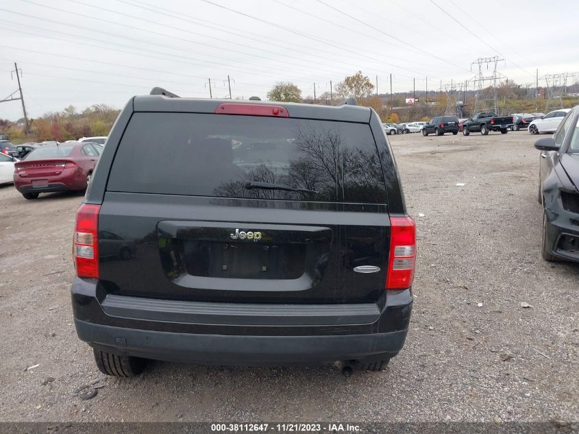 2014 JEEP PATRIOT LATITUDE - 1C4NJPFB7ED917103