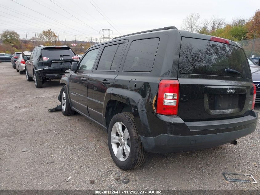 2014 JEEP PATRIOT LATITUDE - 1C4NJPFB7ED917103