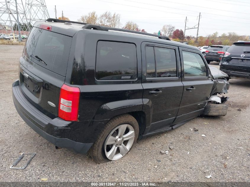 2014 JEEP PATRIOT LATITUDE - 1C4NJPFB7ED917103
