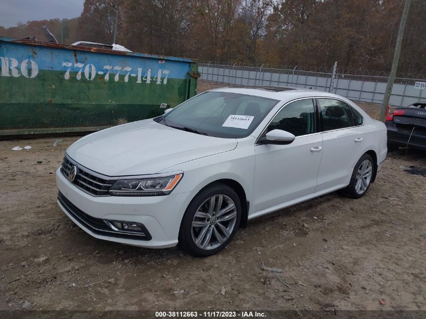 2018 VOLKSWAGEN PASSAT 2.0T SE - 1VWBA7A33JC009537