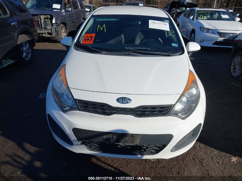 2013 KIA RIO LX - KNADM5A36D6299845
