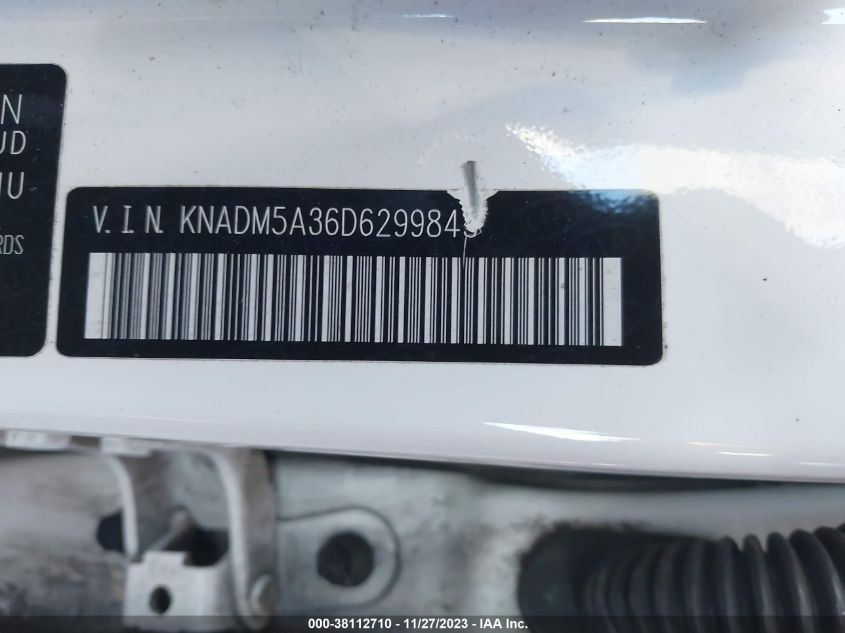 2013 KIA RIO LX - KNADM5A36D6299845