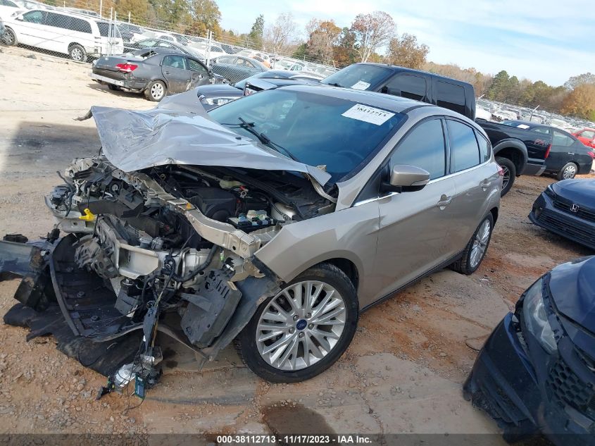 2017 FORD FOCUS TITANIUM - 1FADP3N23HL312001