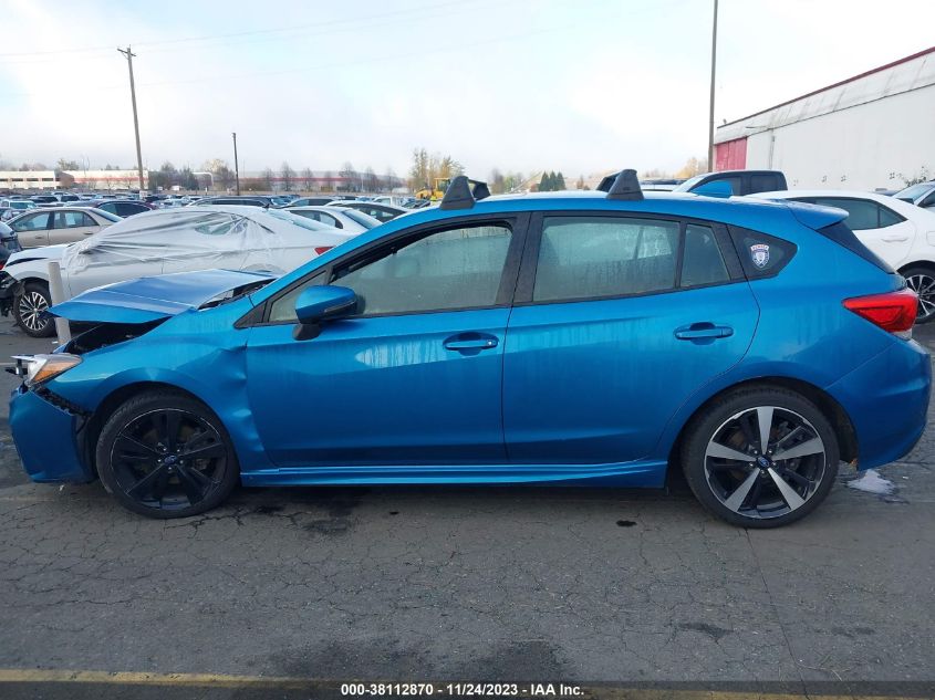 2017 SUBARU IMPREZA 2.0I SPORT - 4S3GTAM63H3718503