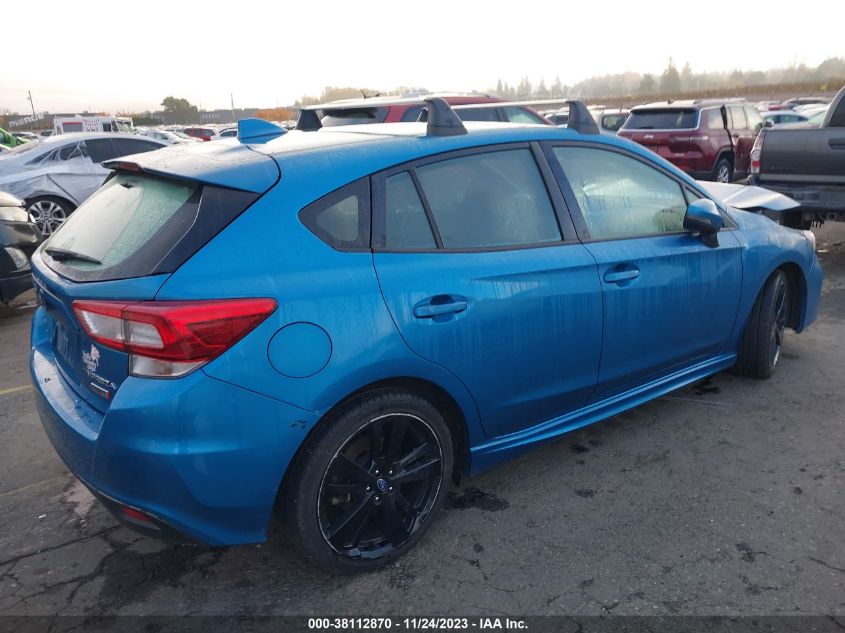 2017 SUBARU IMPREZA 2.0I SPORT - 4S3GTAM63H3718503