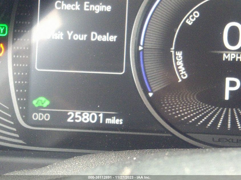 2019 LEXUS UX 250H JTHY6JBHXK2031255