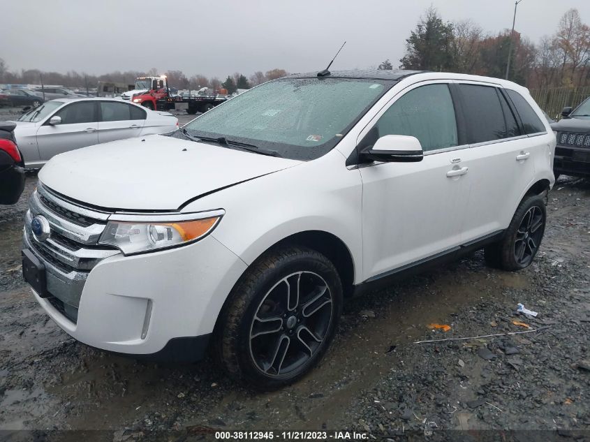 2FMDK4KC5EBB58586 2014 FORD EDGE, photo no. 2