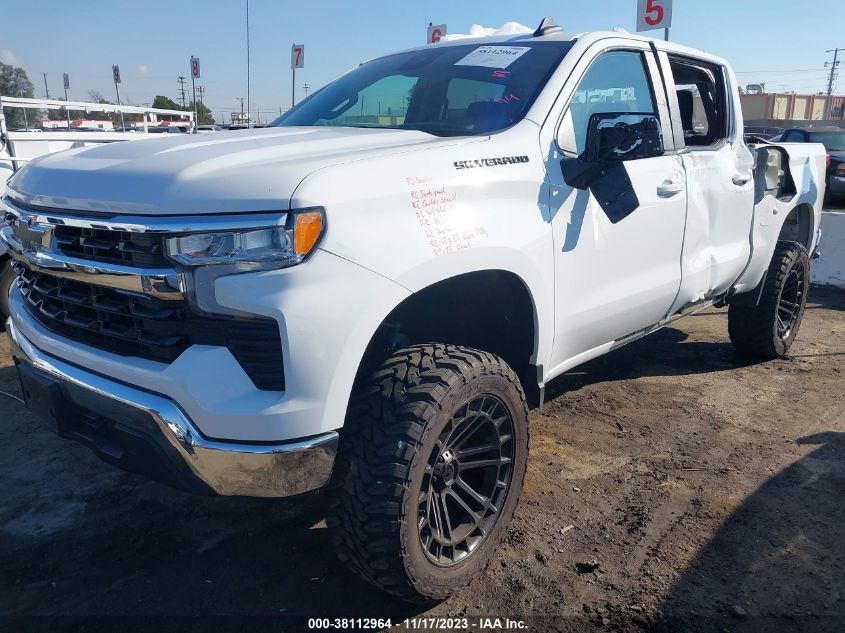 2022 CHEVROLET SILVERADO 1500 2WD  SHORT BED LT - 1GCPACED9NZ527059