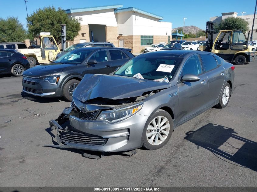 2017 KIA OPTIMA EX - 5XXGU4L38HG136256