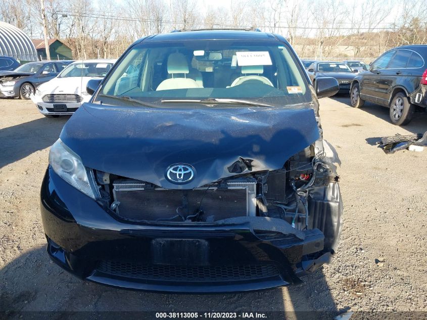 2013 TOYOTA SIENNA LE V6 8 PASSENGER - 5TDKK3DC3DS284851