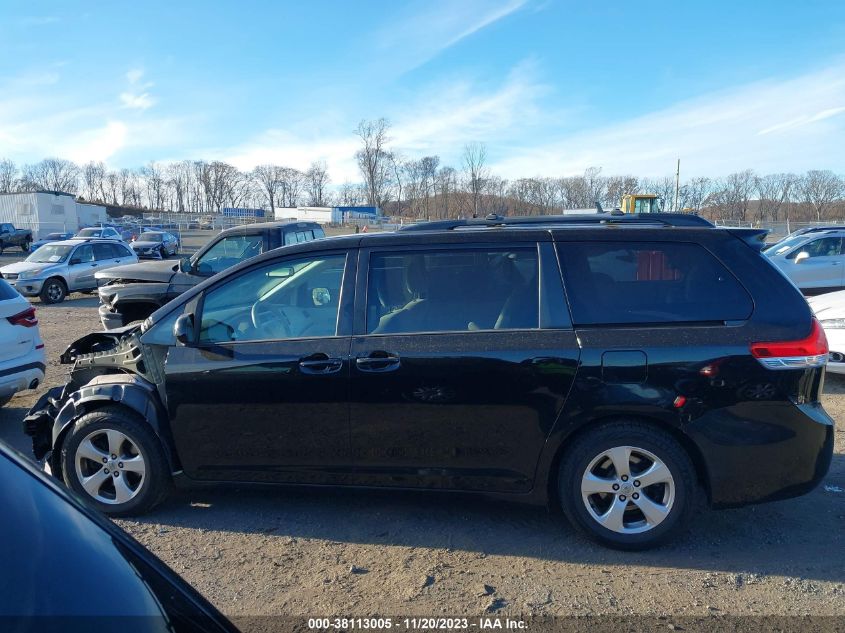 2013 TOYOTA SIENNA LE V6 8 PASSENGER - 5TDKK3DC3DS284851
