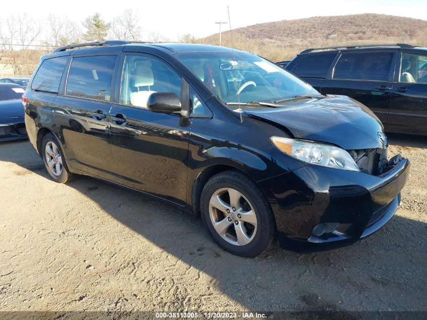 2013 TOYOTA SIENNA LE V6 8 PASSENGER - 5TDKK3DC3DS284851