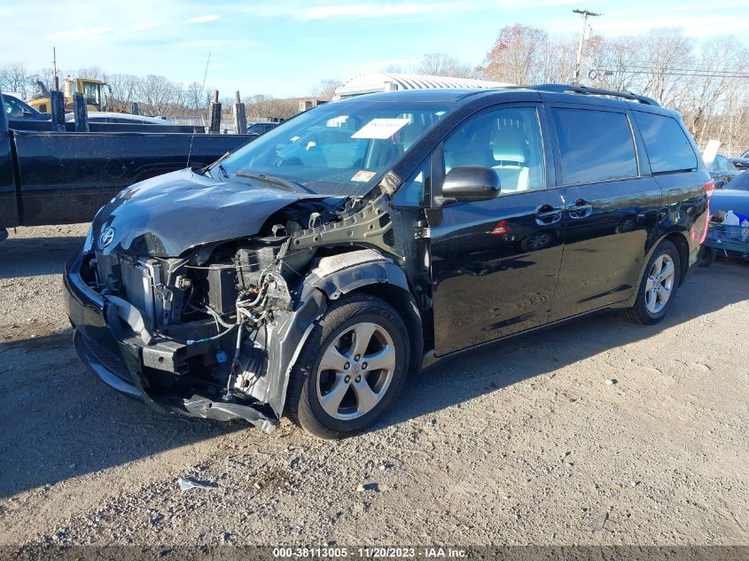 2013 TOYOTA SIENNA LE V6 8 PASSENGER - 5TDKK3DC3DS284851