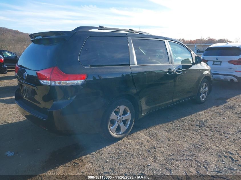 2013 TOYOTA SIENNA LE V6 8 PASSENGER - 5TDKK3DC3DS284851