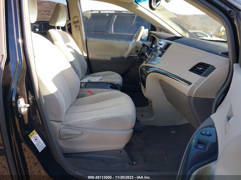 2013 TOYOTA SIENNA LE V6 8 PASSENGER - 5TDKK3DC3DS284851