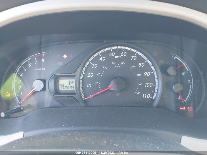 2013 TOYOTA SIENNA LE V6 8 PASSENGER - 5TDKK3DC3DS284851