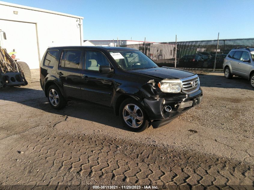 2013 HONDA PILOT EX-L - 5FNYF4H59DB056213