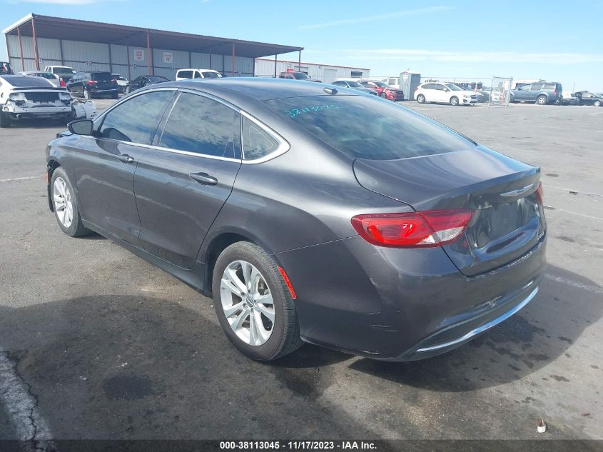 2015 CHRYSLER 200 LIMITED - 1C3CCCAB8FN533204