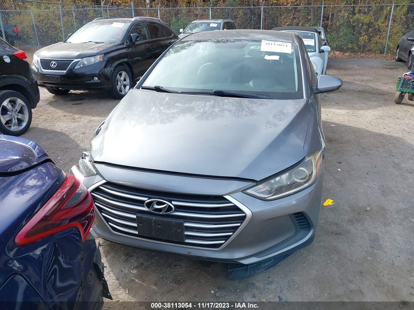 VIN KMHD84LFXHU060286 2017 HYUNDAI ELANTRA SE